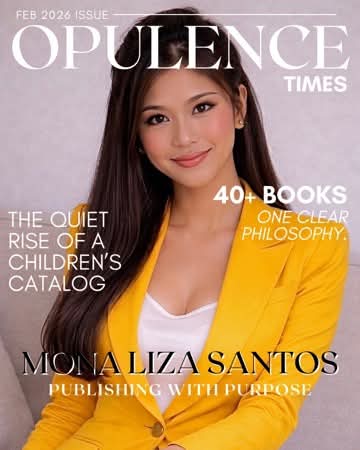 Opulence Times feature featuring Mona Liza Santos